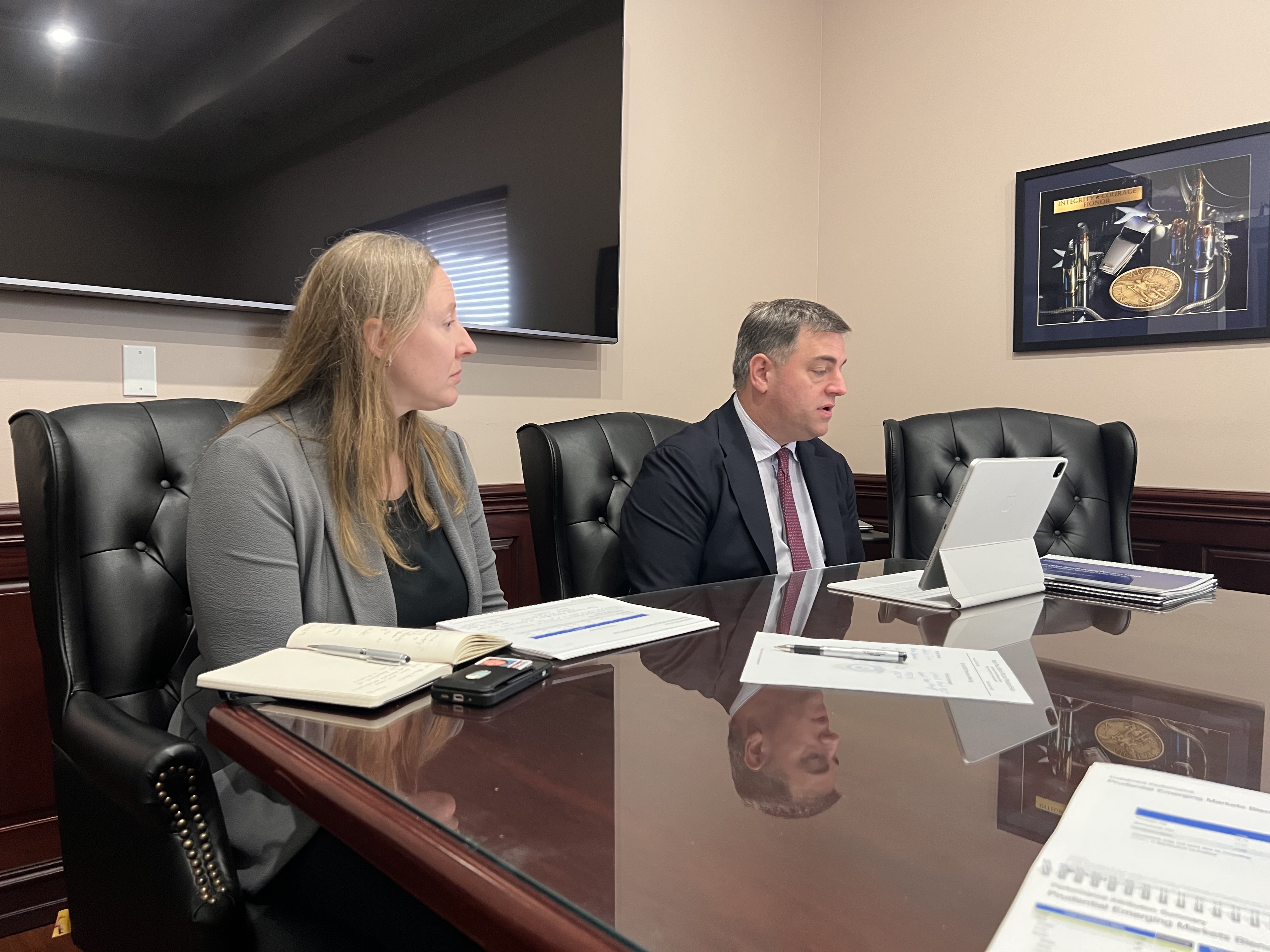 October 10, 2025: Representatives from Prudential (PGIM Fixed Income), came before the Board to review the Emerging Markets Blend Debt portfolio. It was felt that  Emerging Market (EM) assets should remain resilient - and to expect EM outperformance over Domestic Markets. On a relative and actual basis, the portfolio has exceeded the benchmark. One Year 11.47% vs. 9.08% (+239 bps), Three Year 11.21% vs. 9.10% (+212 bps). Keep up the great work on behalf of our members!