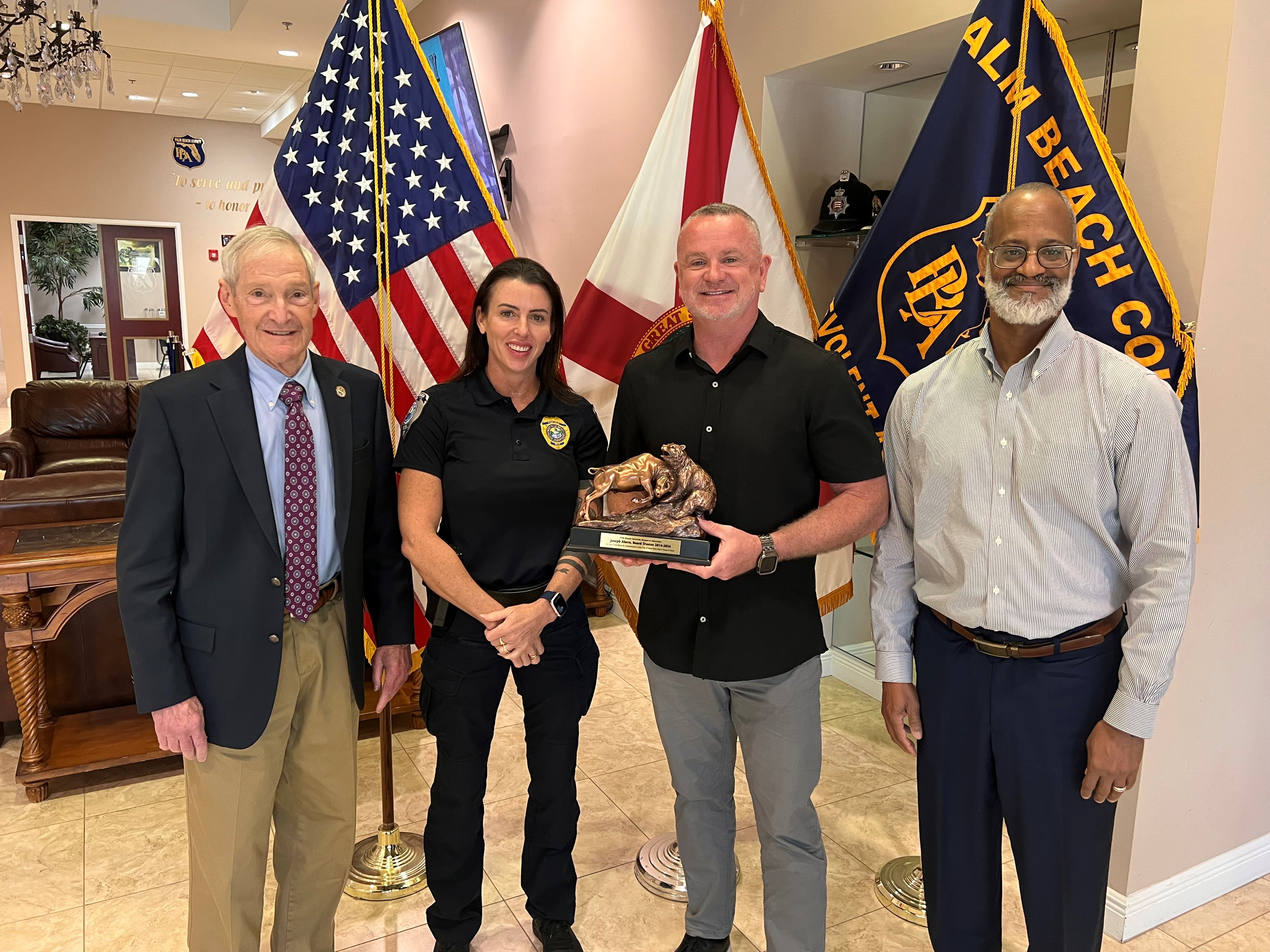 February 20th, 2026: On the behalf of the membership. the Board of Trustees formally thanked Joe Ahern, Board Trustee 2012-2026. Joe served with Honor. Integrity and held himself to the highest fiduciary standards. 