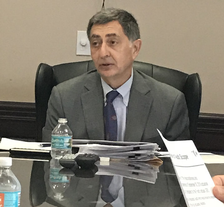 Mr. Fernandez, Consulting Actuary of Fase2 C&W, LLC. was recently engaged by the Board of Trustees to conduct an actuarial audit. Mr. Fernandez (Pictured herein) gave his presentation and findings to the Board this date.  
Due diligence requires that pension plan fiduciaries and plan sponsors exercise prudence in selecting service providers such as actuaries, and monitor the quality of their work.